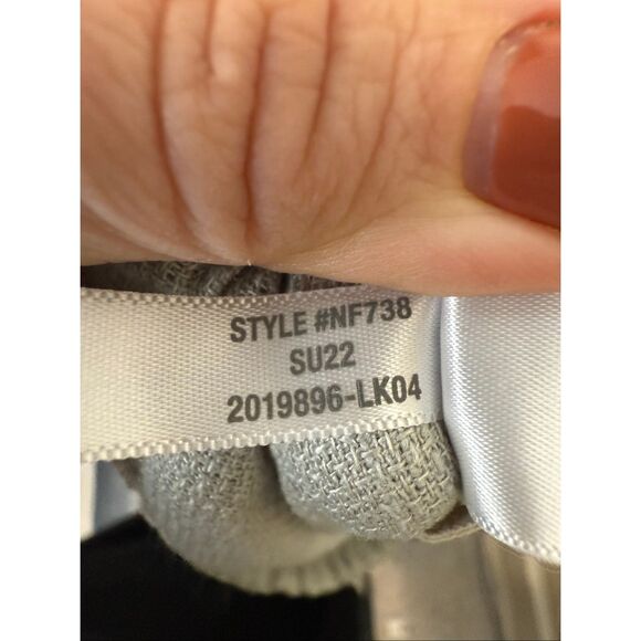 Madewell Petite Breezewoven Pull-On High-Rise Straight Pants XXLP Ash Woven - Picture 4 of 5